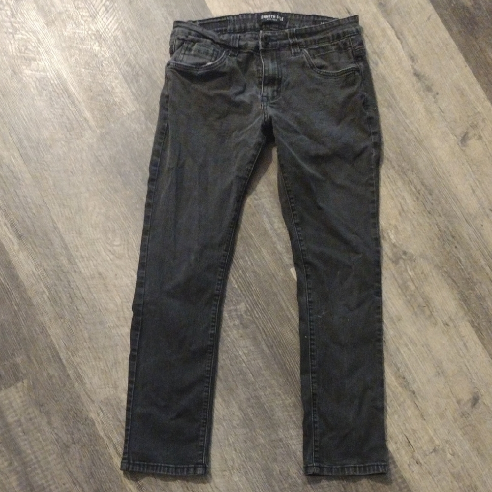 Kenneth Cole New York Charcoal Slim Jeans